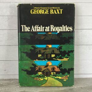 The Affair At Royalties By George Baxt Vintage Hardcover Book Club Edition